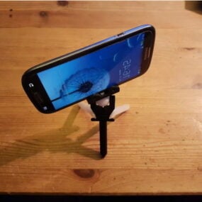Trépied de téléphone portable pliable Modèle 3D imprimable