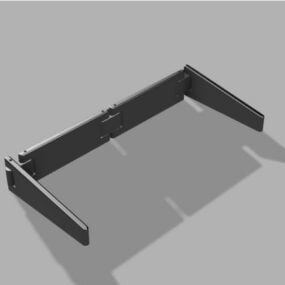 Printable Folding Laptop Stand 3d model