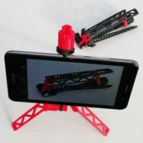 Printable Folding Tripod For Smartphone 3d model