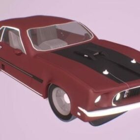 Ford Mustang Mach 1 Araba 3D modeli