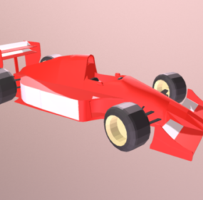 포뮬러 F1 자동차 디자인 3d 모델