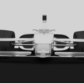 Modello 1d di auto da corsa Formula F3