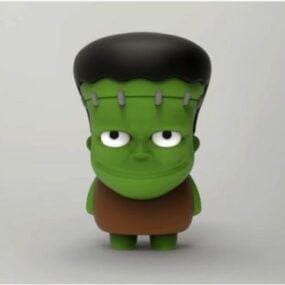 Frankenstein karakters 3D-model