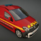 French Fire Vehicle Car