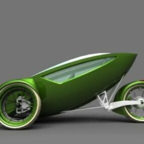 Frogger elektrische auto 3D-model