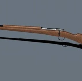 3д модель оружия Fusil Mauser Gun