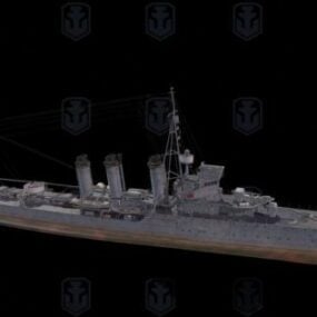 Fusilier Navy Ship 3d model