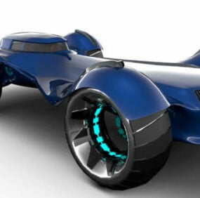 Beauty Future Car Design 3d model