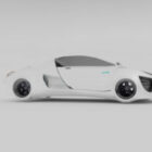 Futuristic Car Ava Vehicle