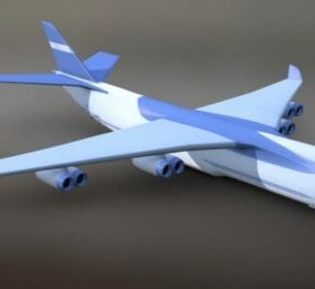 Modelo 3d de avião de carga GTA
