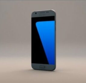 Galaxy S7 Samsung älypuhelimen 3d-malli