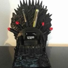 Modelo 3D para impressão do trono USB de Game Of Thrones