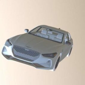Genesis G70 Auto 3D-Modell