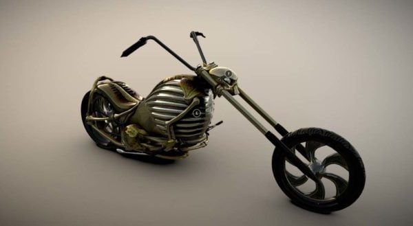 Free Motorcycle Models Blender