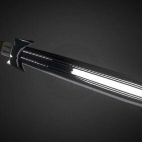 Sci-fi Gladiator Sword Weapon 3d model