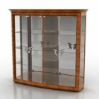 Wood Glasscase Cabinet Furniture