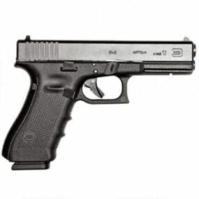 Model 3d Senjata Pistol Tangan Glock