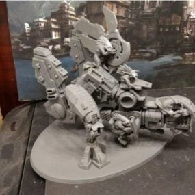 Aesther Swordsman Sculpt 3d model