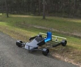 Go Kart Voiture modèle 3D