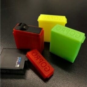 Tulostettava Gopro Battery Case 3D-malli