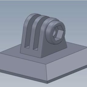 Gopro クイック リリース印刷可能な 3D モデル