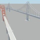 Usa Bridge Golden Gate