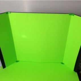 Support d'écran vert imprimable modèle 3D