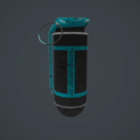 Fortnite Game Grenade 3d model