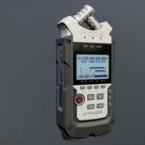 Audio Recorder Gadget H4n 3d model