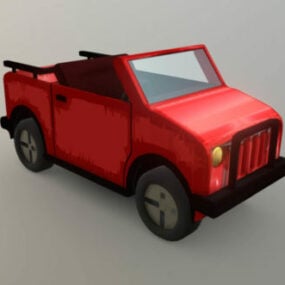 Lowpoly Hcr Jeep Car 3d model