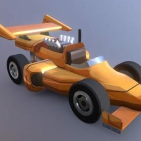 Mô hình 2d xe đua công thức Hcr3