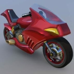 Elektrikli Bisiklet Fitness Aksesuarları 3D model