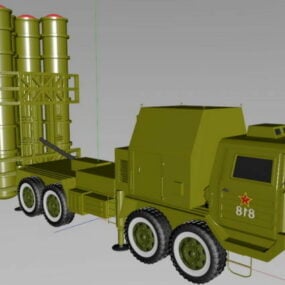Weapon Hq9 Surface Air Missiles 3d model