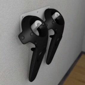 Htc Vive Controller Wall Mount Printable 3d model