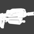 Halo Game Assault Rifle Gun