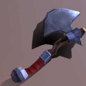 Wapen Gaming Hammer 3D-model
