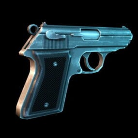 Hand Pistol Weapon 3d model
