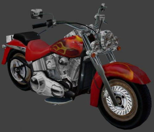Motocicleta do vintage de Harley Davidson
