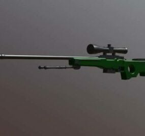 Harry Awp Gun Weapon 3d model