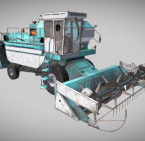 Harvester Farm Traktor 3D-Modell