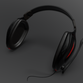 Pc Headphones 3d model