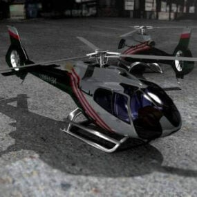 Helicóptero comercial N916mu modelo 3d