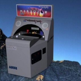 3d-модель голограми Time Traveler Arcade Machine