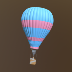 Mô hình 3d khinh khí cầu