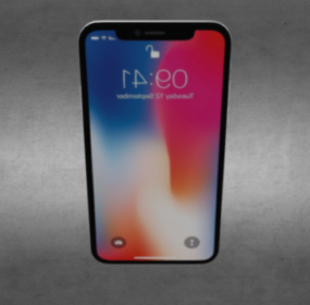 Apple Iphone X Design 3d-modell