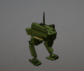 Shredder Mech Robot 3d model