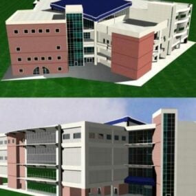 3D model budovy Tech Center