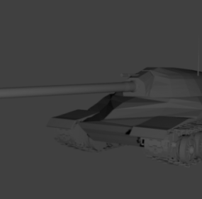 7D model ruského tanku Is-3