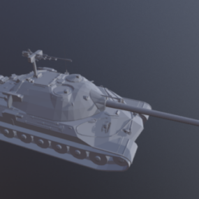 7д модель танка Россия Боевой Ис3
