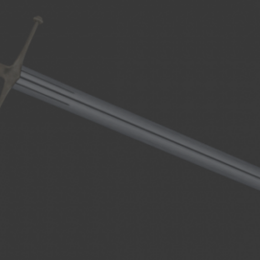 3d модель меча Неда Старка